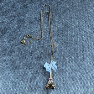 Betsey Johnson Eiffel Tower Long Necklace